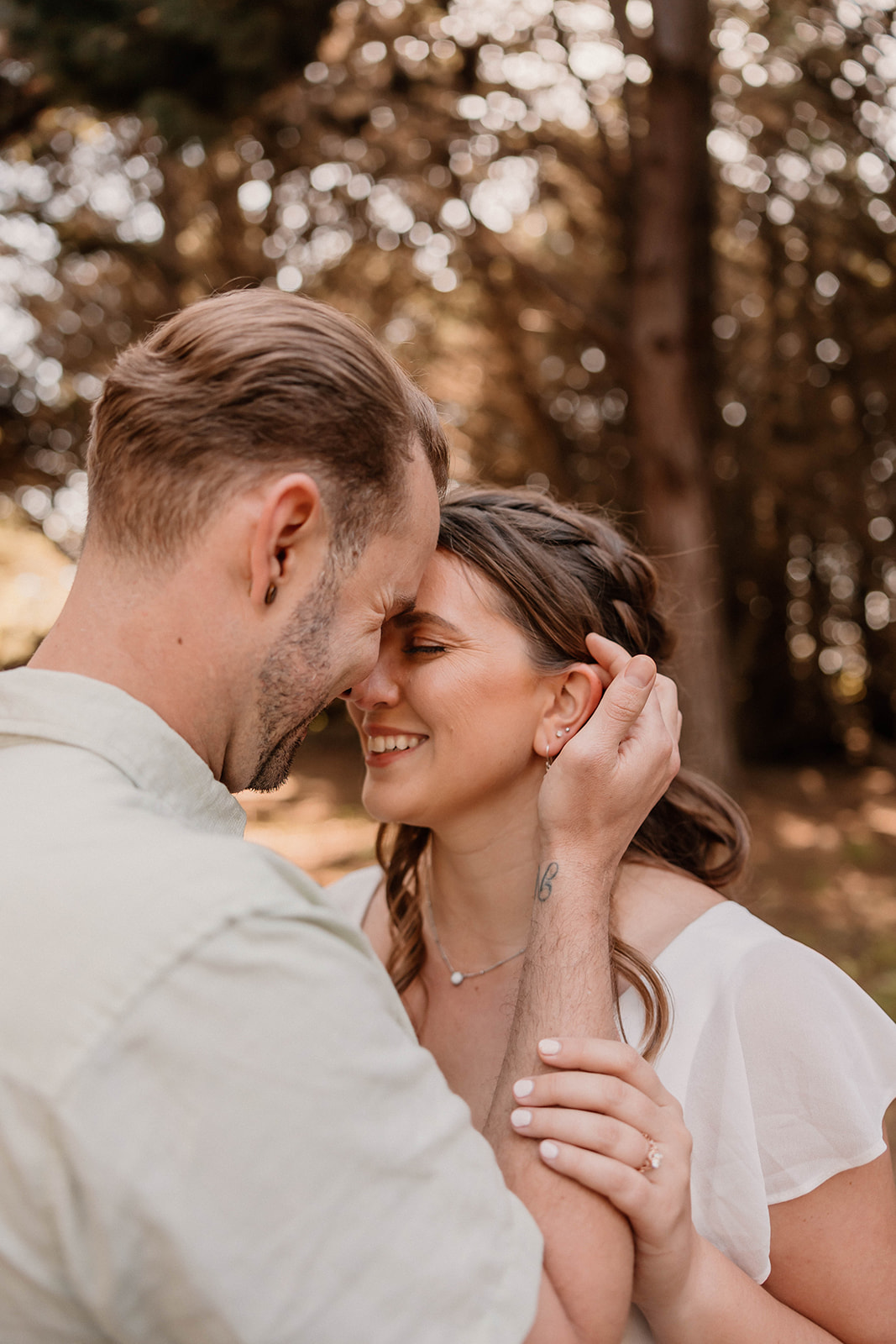 Outdoor Engagement Photos In Fort Bragg
