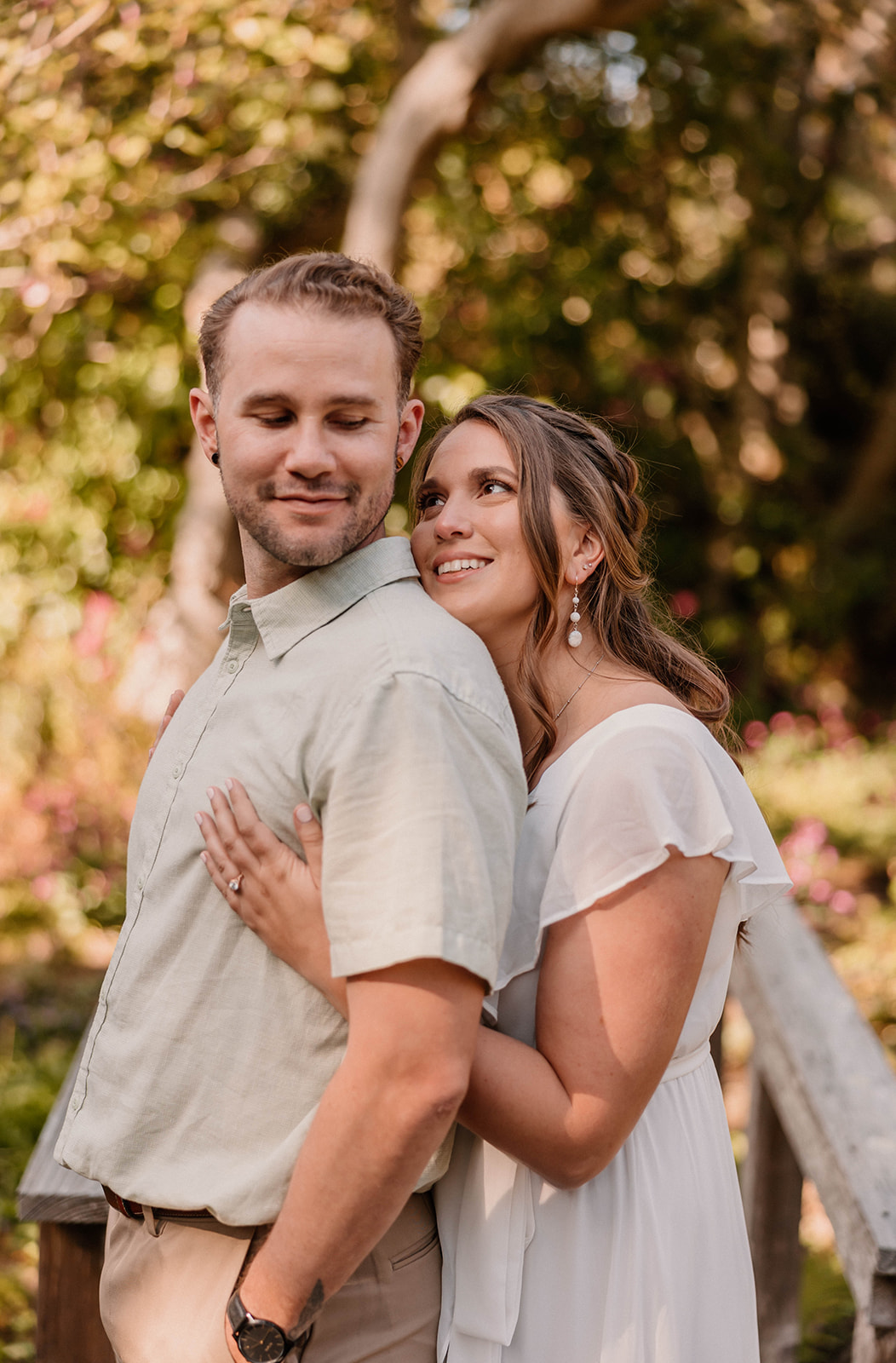 Outdoor Engagement Photos In Fort Bragg