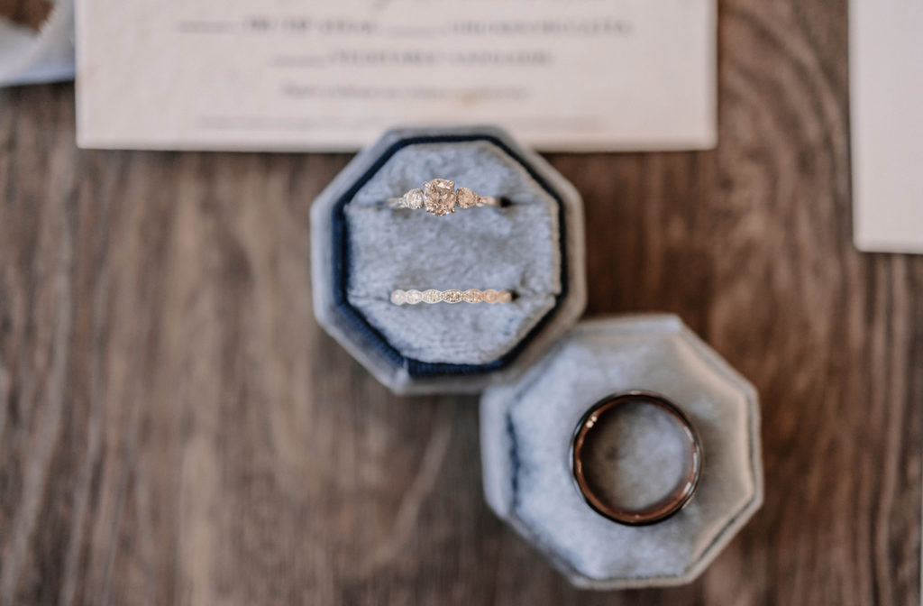 Bay Area in California Wedding Ring and Details