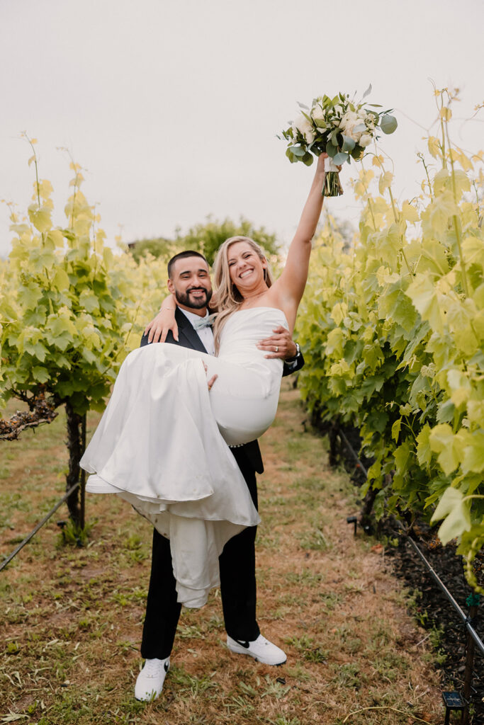 Bride and groom portraits captured by Northern California Wedding Photographer - Spirited Photo + Film