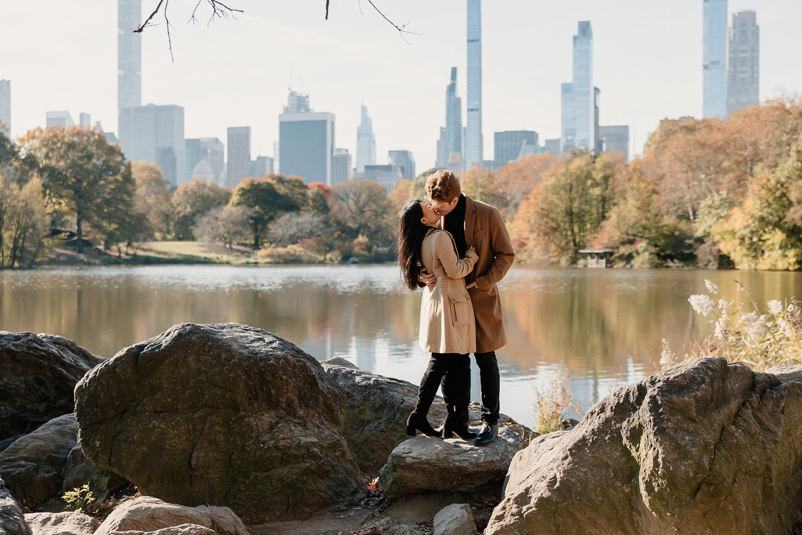 NEW YORK ENGAGEMENT PHOTOS IN CENTRAL PARK