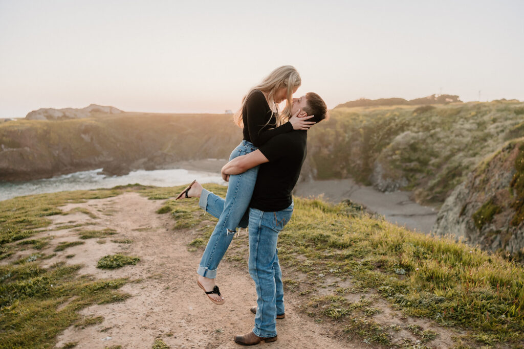 a surprise proposal photoshoot in northern california
