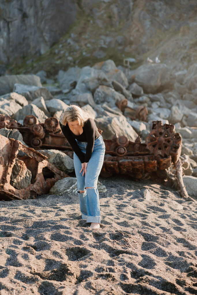 a couples photoshoot at bodega bay
