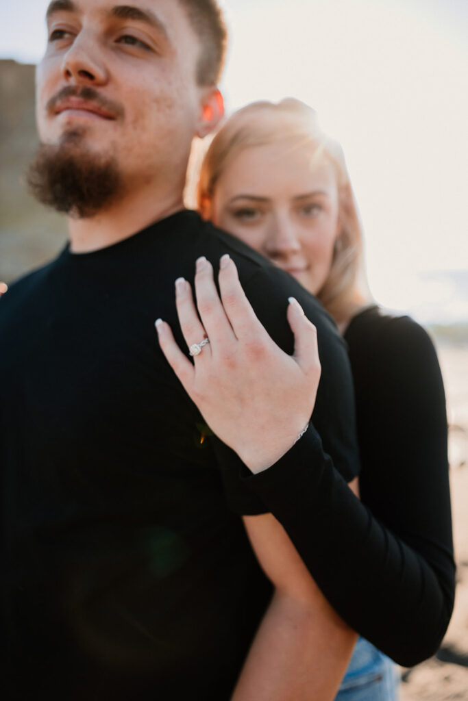 a surprise proposal photoshoot in northern california