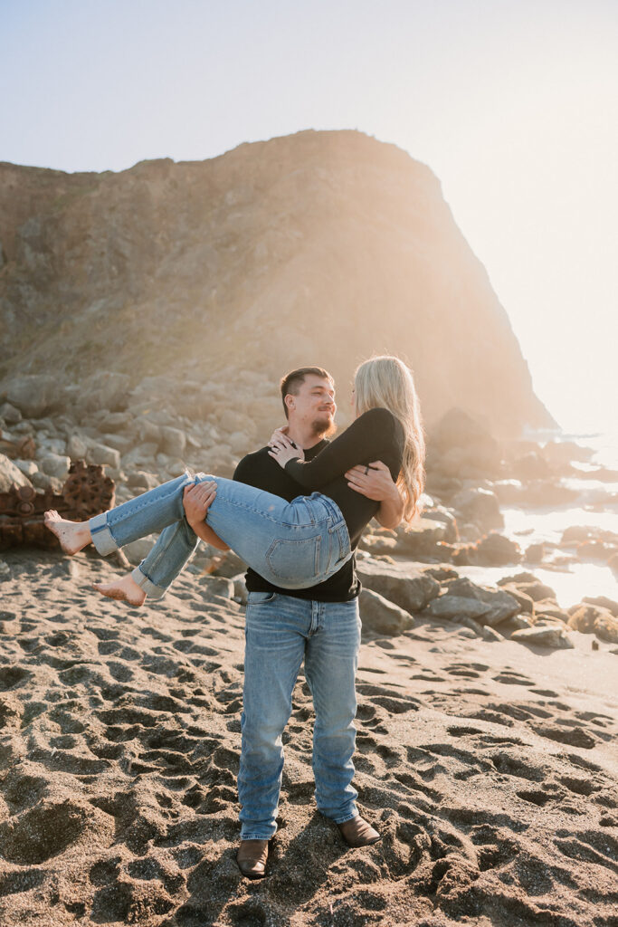 a surprise proposal photoshoot in northern california
