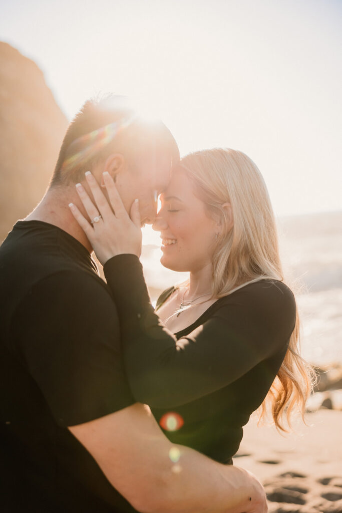 a surprise proposal photoshoot in northern california
