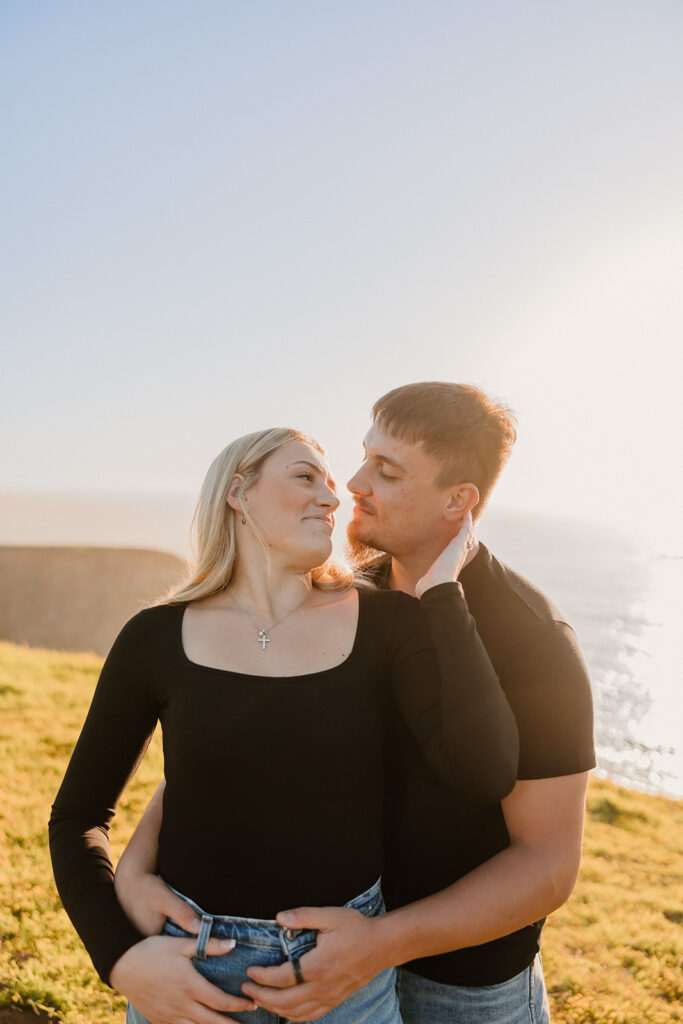 a surprise proposal photoshoot in northern california
