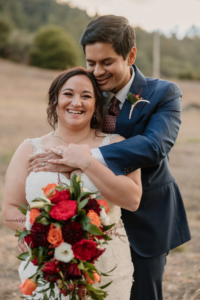 bride and groom photos