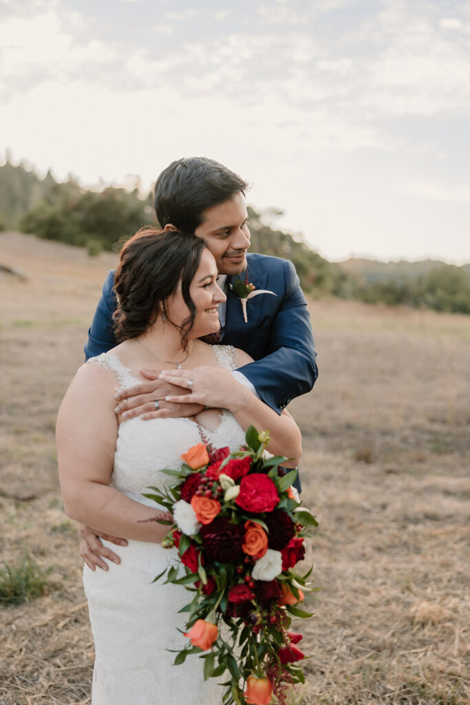 bride and groom photos