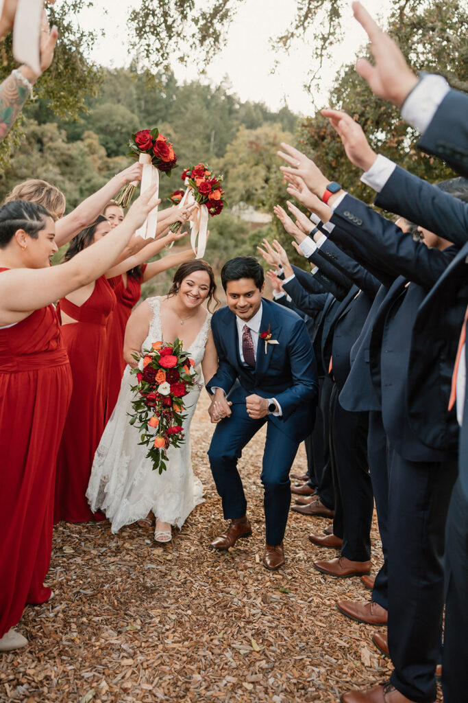 bridal party photos