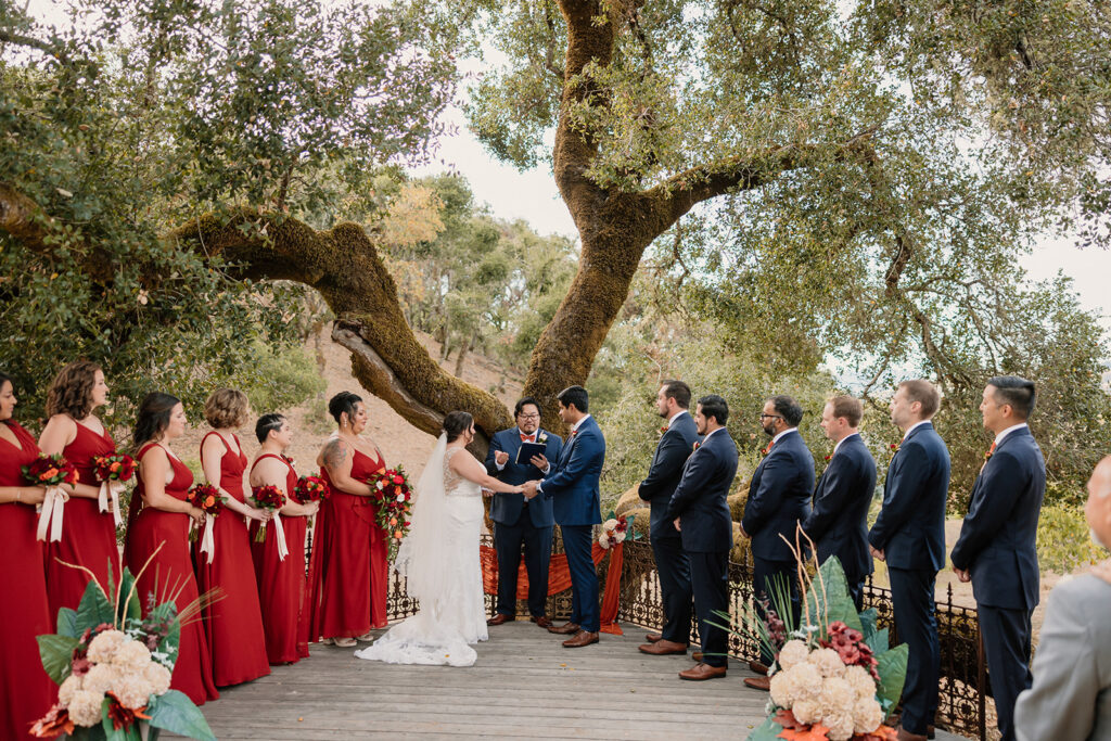 wedding ceremony in california