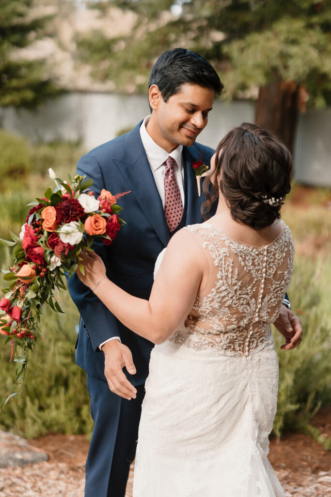 bride and groom photos