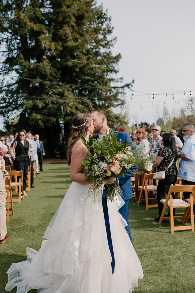 a wedding ceremony in california