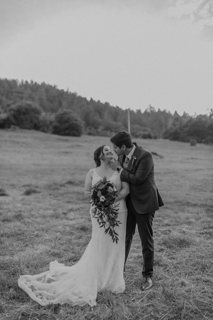 bride and groom photos