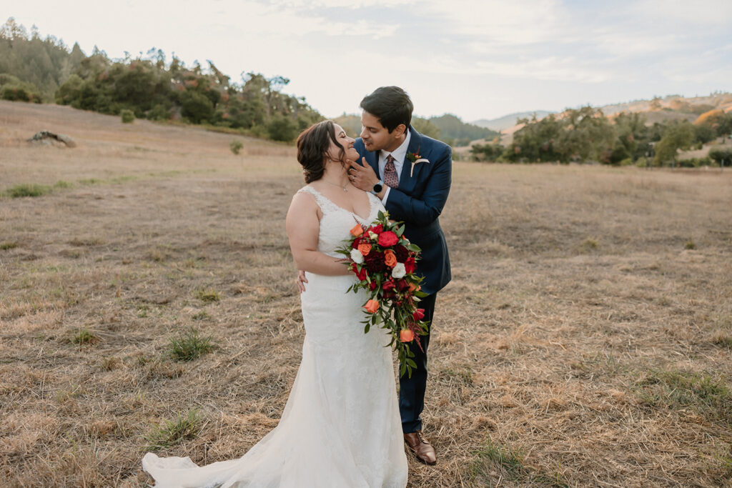 bride and groom photos