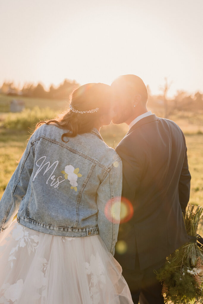 couple taking wedding photos in california
