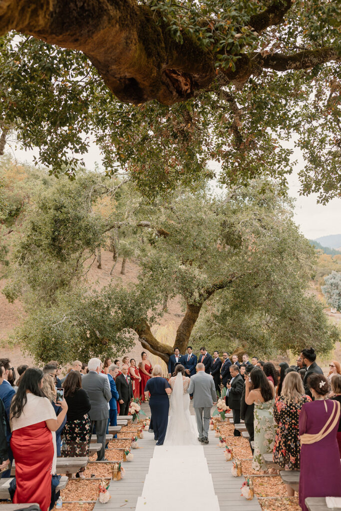 wedding ceremony in california