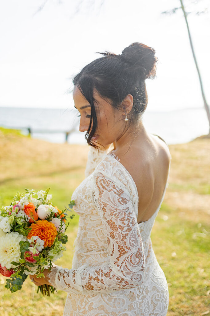 a bridal photoshoot in hawaii
