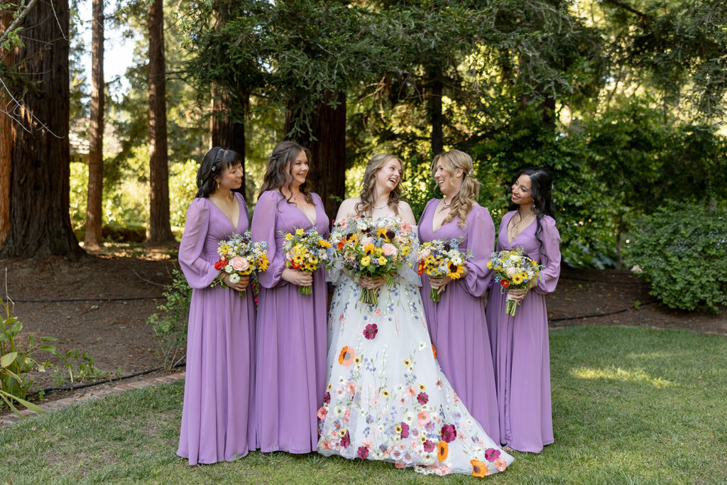 bridal party photos