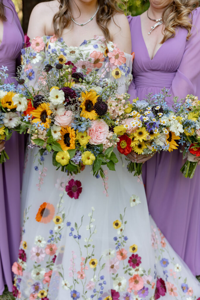 bridal party photos