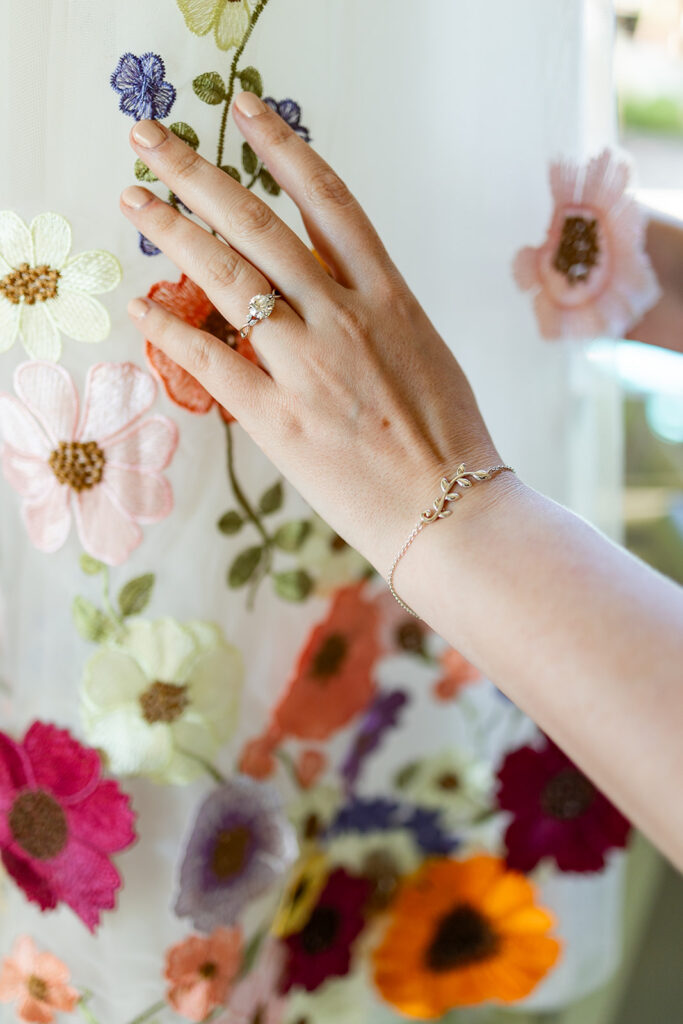 bride getting ready