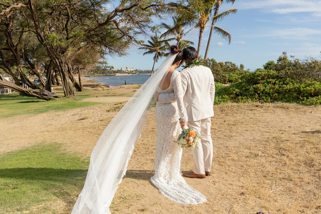 a bridal photoshoot in hawaii
