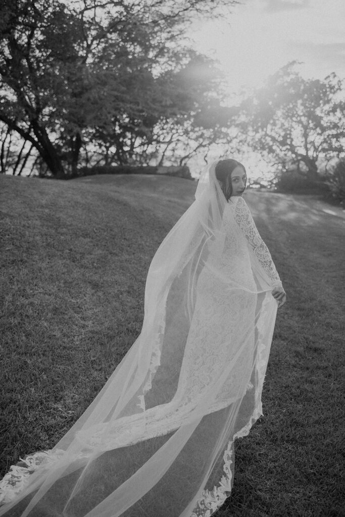 bride and groom having a photoshoot
