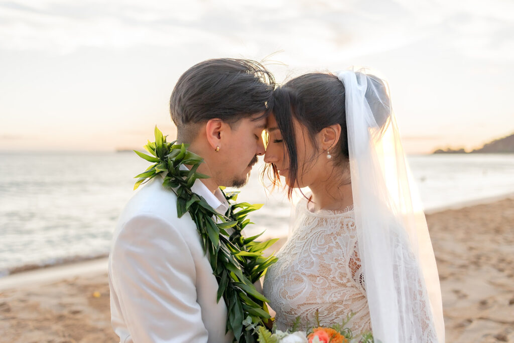 a bridal photoshoot in hawaii
