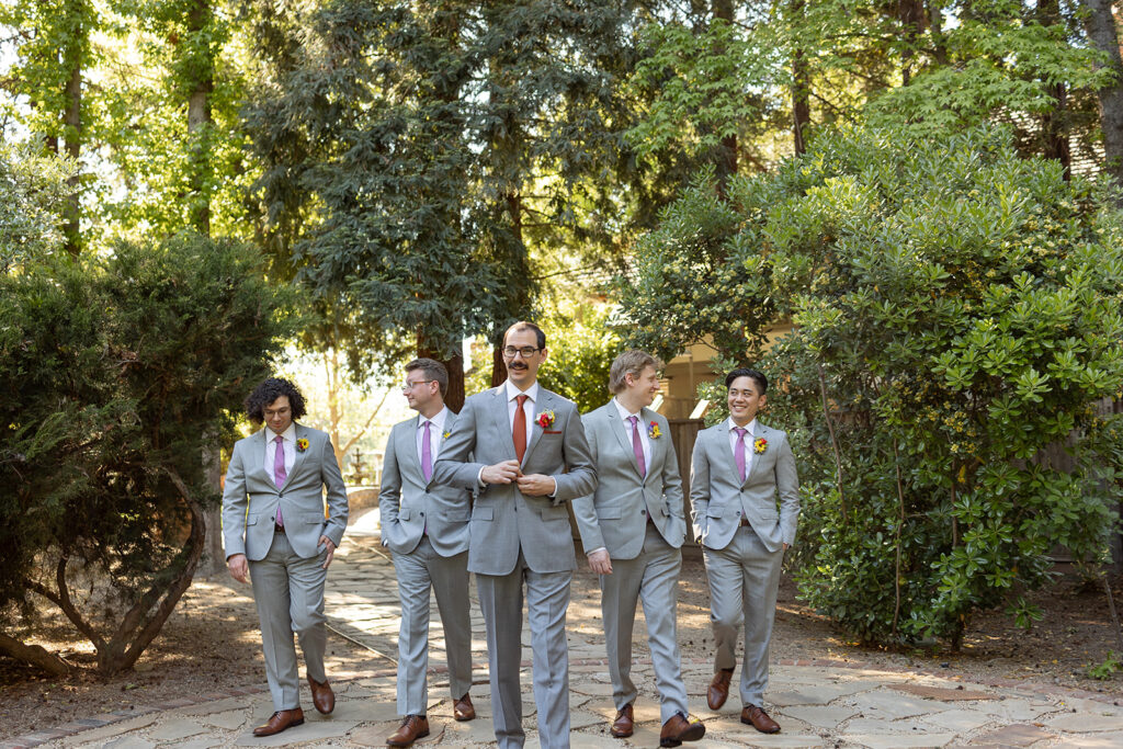 bridal party photos