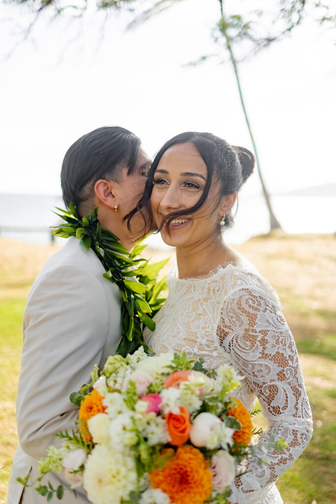 a bridal photoshoot in hawaii
