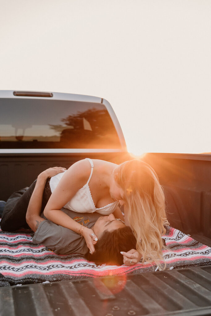 a park couples session
