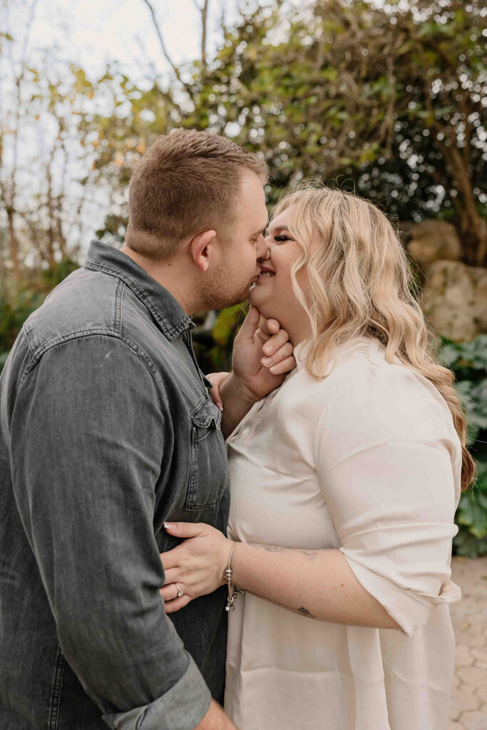 an outdoor engagement photoshoot
