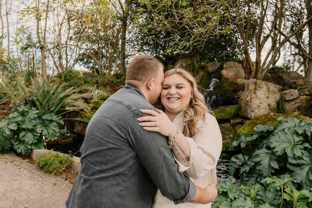 an outdoor engagement photoshoot
