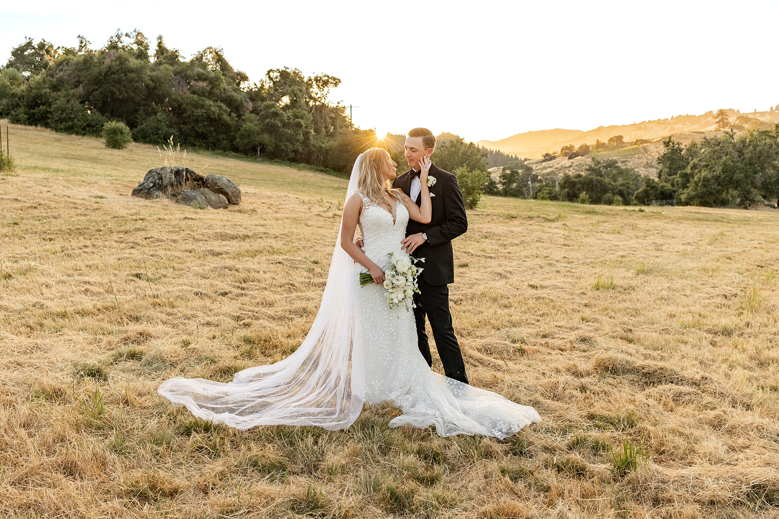 classic wedding in california