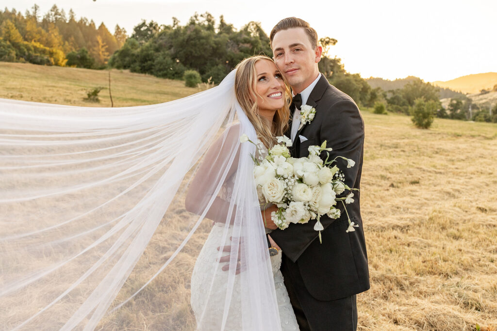 classic wedding in california