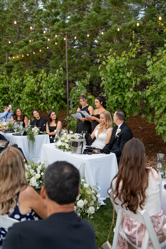 classic wedding in california
