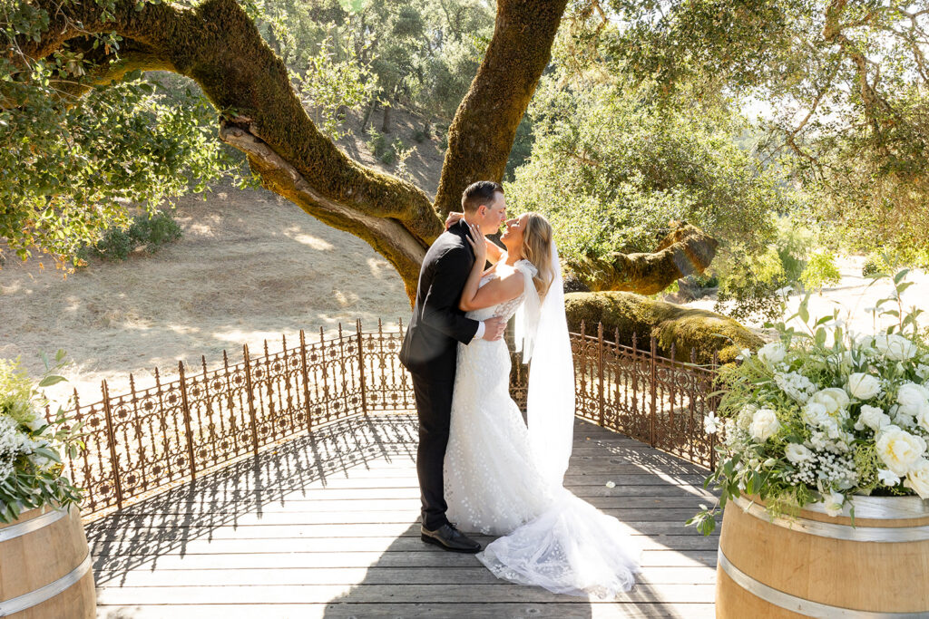 classic wedding in california
