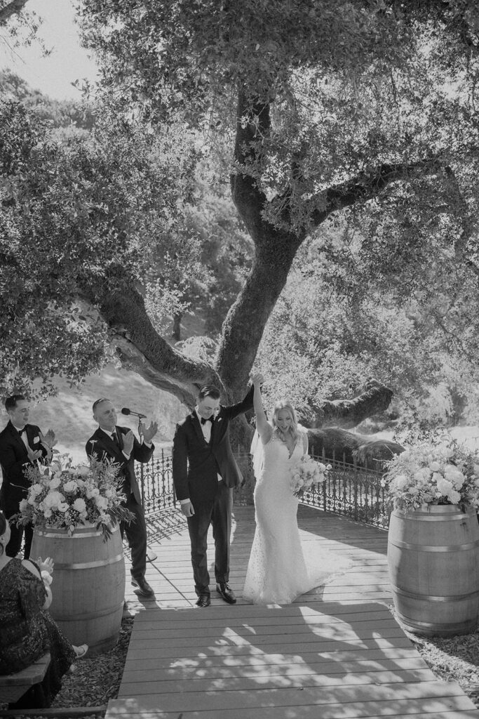 classic wedding in california
