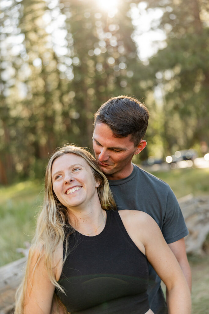 a surprise proposal photoshoot in yosemite
