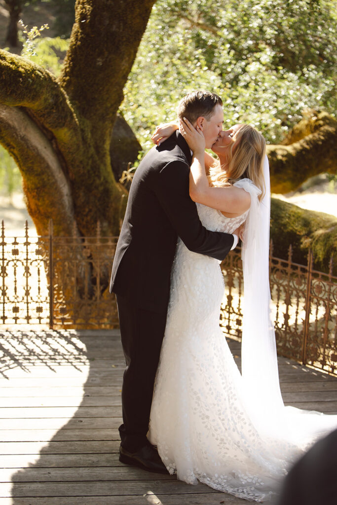 romantic wedding in california