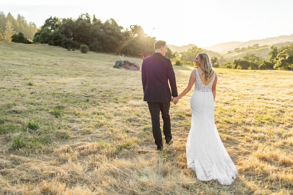 classic wedding in california
