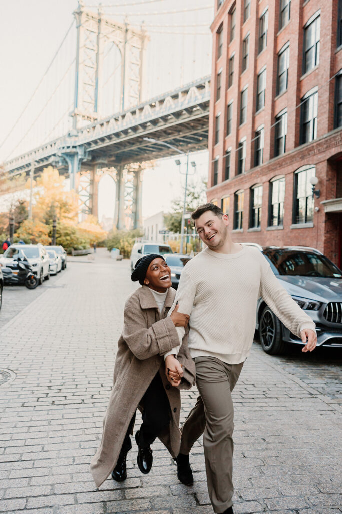 a couples photoshoot in new york city
