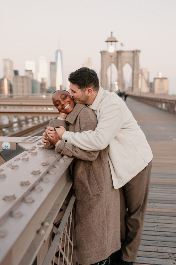 a city couples session for fall
