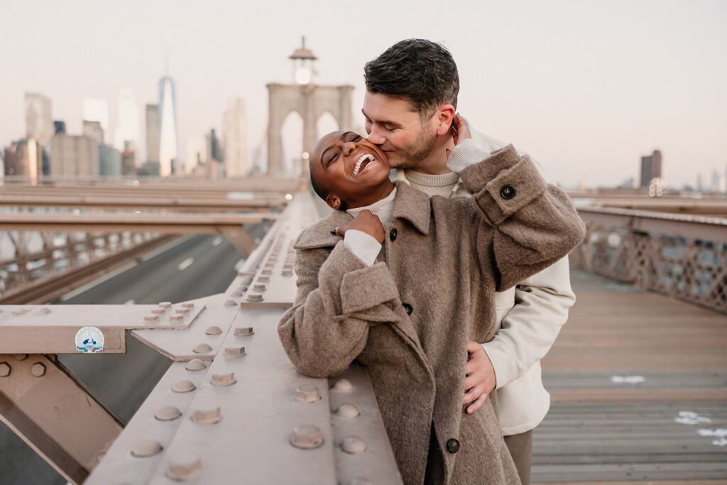 a city couples session for fall
