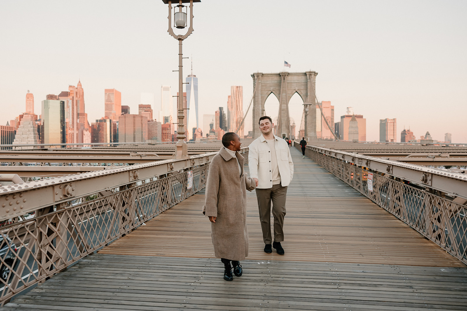 a couples photoshoot in new york city