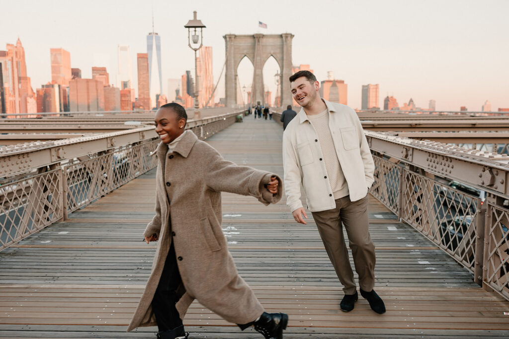 a couples photoshoot in new york city
