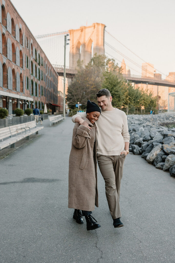 a couples photoshoot in new york city
