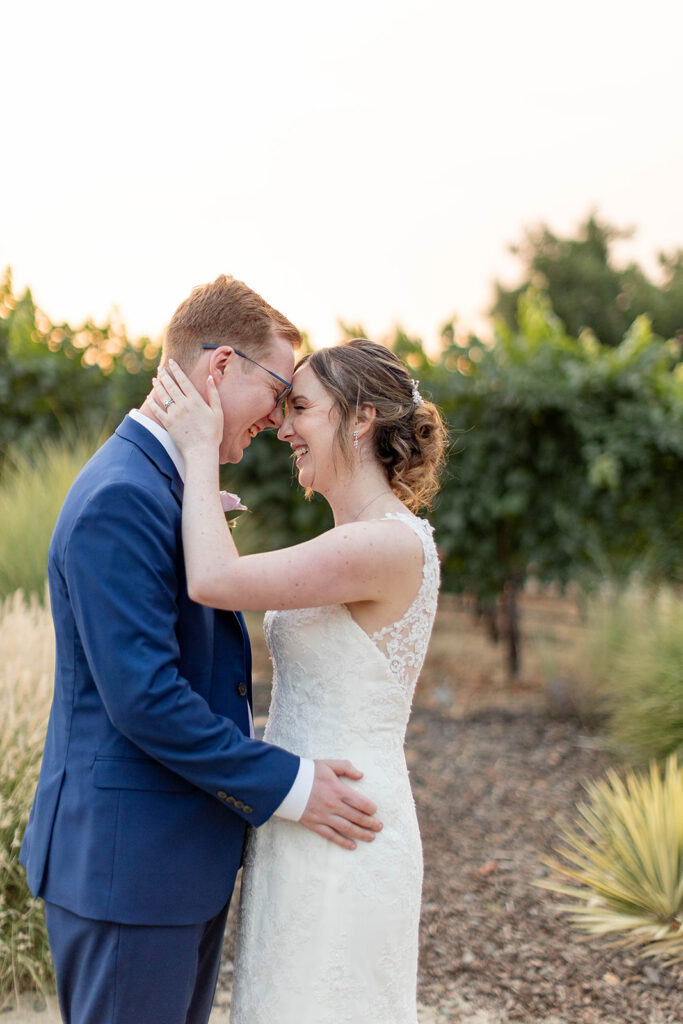 a wedding photoshoot session in napa valley
