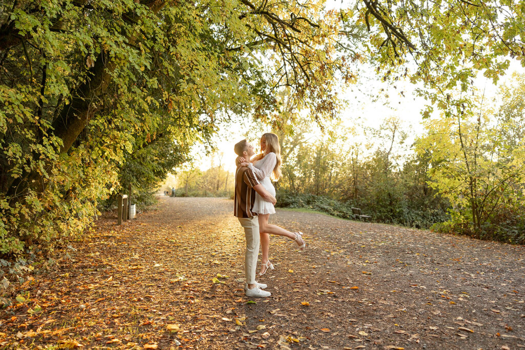 an engagement session in northern california
