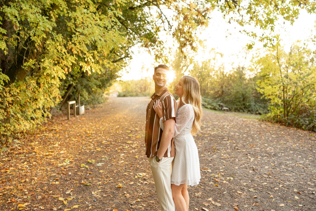 an engagement session in northern california